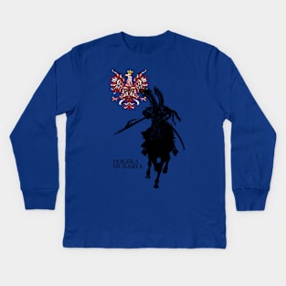 The Polish Hussar Kids Long Sleeve T-Shirt